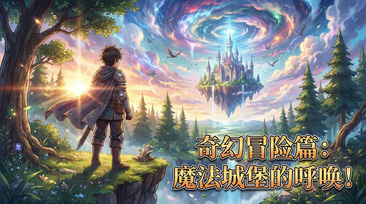 小小绘精选动漫-魔法城堡